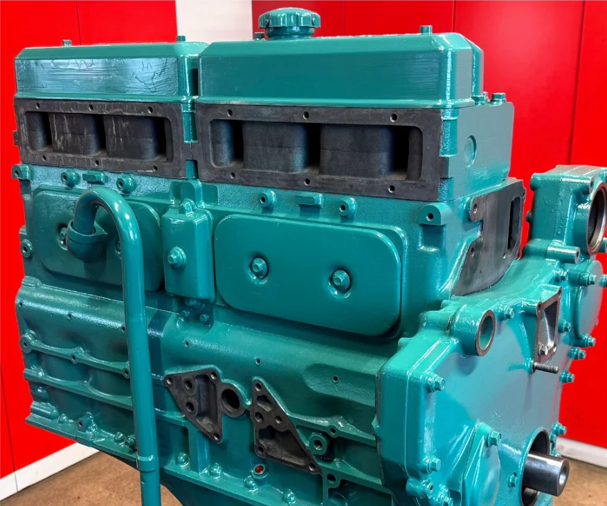 Totalrenoverad Volvo TD61A hos Hestra Truck