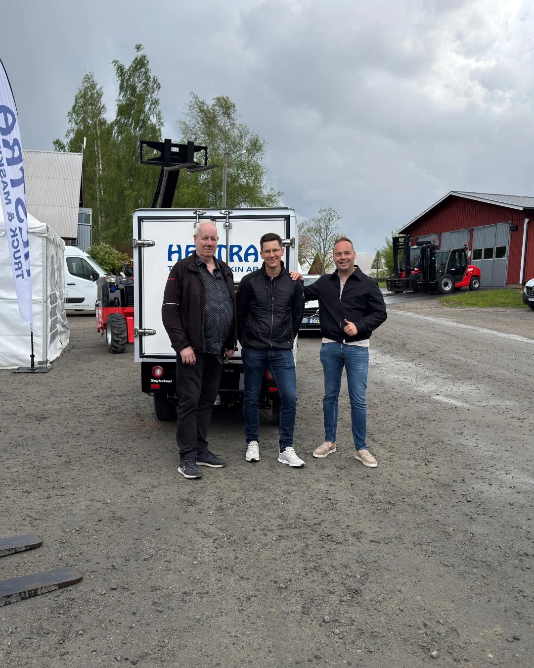 Jubileumsfirande med öppet hus hos Hestra Truck