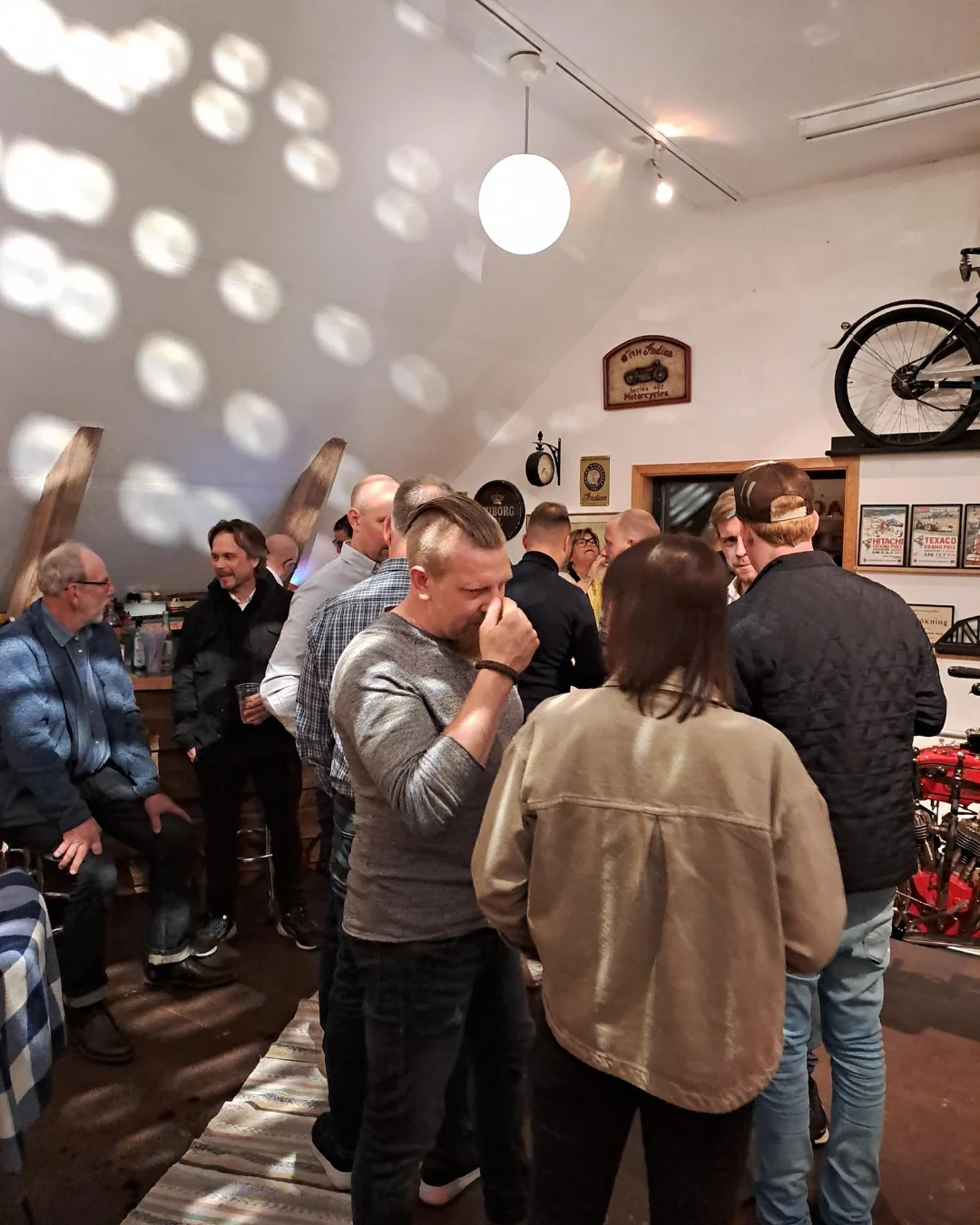 Jubileumskväll hos Hestra Truck med gäster och firande